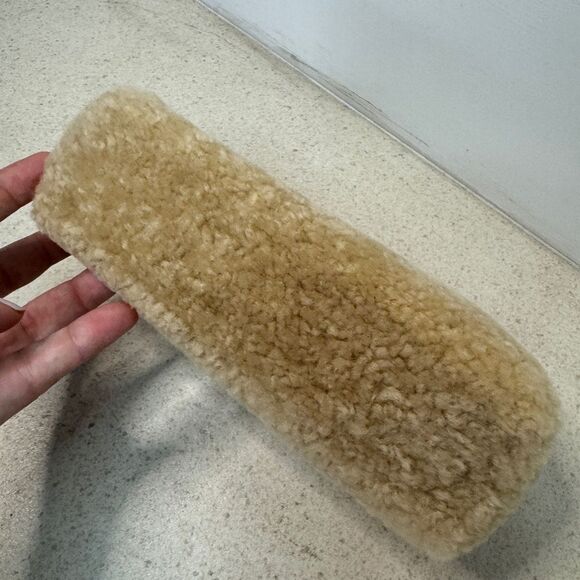 Saint Laurent Small Shearling Pouch Clutch NWT - Picture 7 of 10